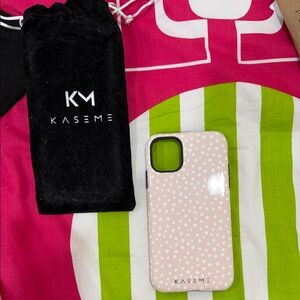 Light Pink Polka Dot Phone Case